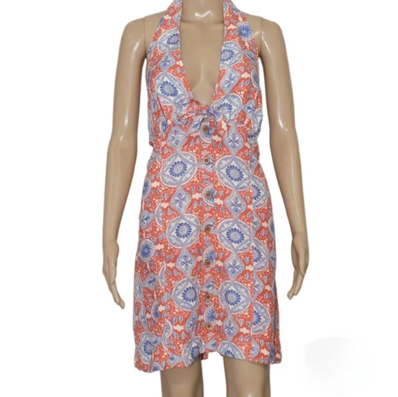 Maeve | Dresses | Maeve Anthropologie Womens Halter Neck Mini Dresstop |  Poshmark